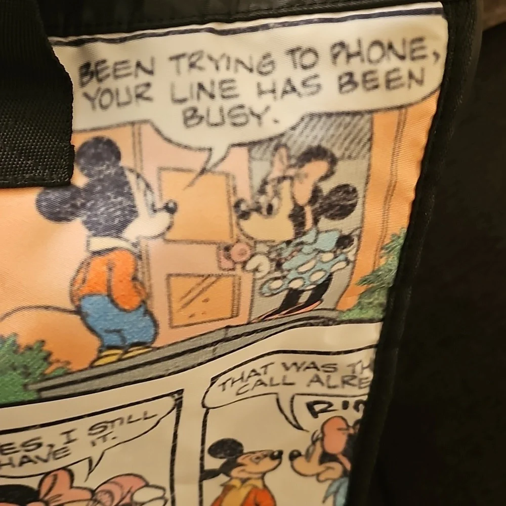 Disney vibrant tote